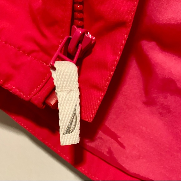Nautica Girls hot pink light weight jacket. Size 4T - Picture 12 of 13